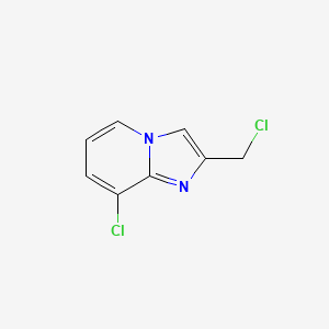 B1506983 8-Chloro-2-(chloromethyl)imidazo[1,2-A]pyridine CAS No. 885275-94-5