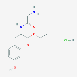 molecular formula C13H19ClN2O4 B1507009 H-Gly-tyr-oet hcl 