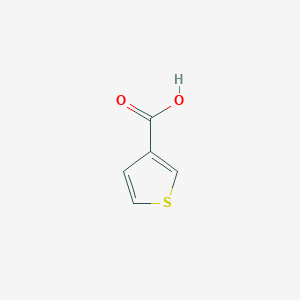 molecular formula C5H4O2S B150701 3-Thiophenecarboxylic acid CAS No. 88-13-1
