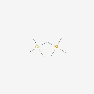 molecular formula C7H20GeSi B1507011 TRIMETHYLSILYLMETHYLTRIMETHYLGERMANE CAS No. 2290-62-2