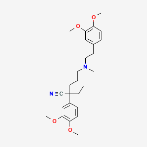 molecular formula C26H36N2O4 B1507013 Desisopropyl ethyl verapamil CAS No. 67018-83-1