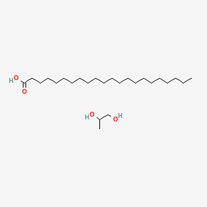 molecular formula C25H52O4 B1507019 Propylene glycol behenate CAS No. 100214-87-7