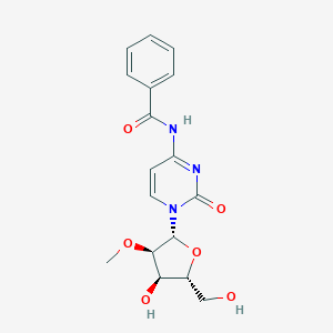 molecular formula C17H19N3O6 B150703 N4-Benzoyl-2'-O-methylcytidine CAS No. 52571-45-6