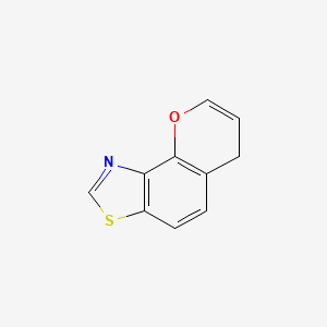 molecular formula C10H7NOS B15070380 6H-Pyrano[2,3-e][1,3]benzothiazole CAS No. 29152-21-4