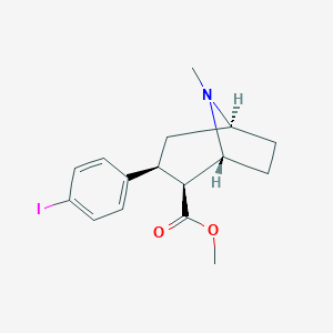 molecular formula C16H20INO2 B150704 Iometopane CAS No. 133647-95-7
