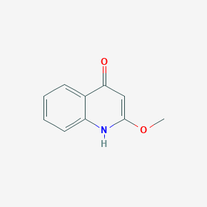 molecular formula C10H9NO2 B15071055 4-Hydroxy-2-methoxyquinoline 