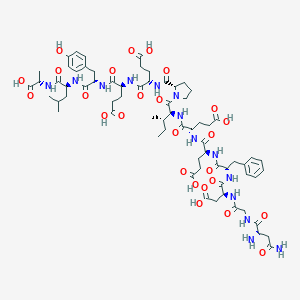 molecular formula C68H96N14O26 B150711 Hirudin (53-64) CAS No. 135546-61-1