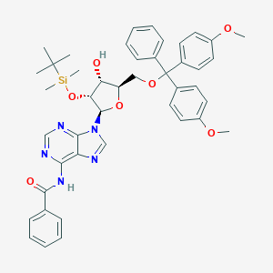 molecular formula C44H49N5O7Si B150712 5'-O-DMT-2'-O-TBDMS-N-Bz-Adenosine CAS No. 81265-93-2