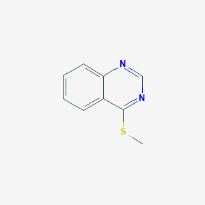 molecular formula C9H8N2S B15071270 4-(Methylthio)quinazoline CAS No. 13182-59-7