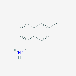 molecular formula C12H13N B15071427 1-(Aminomethyl)-6-methylnaphthalene 