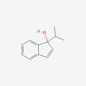 molecular formula C12H14O B15071481 1-(Propan-2-yl)-1H-inden-1-ol CAS No. 98153-90-3