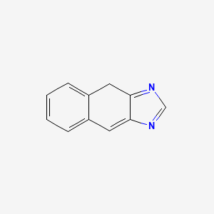 molecular formula C11H8N2 B15071518 4H-Naphtho[2,3-d]imidazole CAS No. 35731-18-1