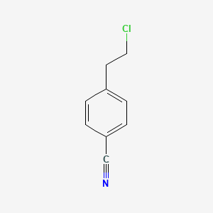 molecular formula C9H8ClN B15071852 4-(2-Chloroethyl)benzonitrile CAS No. 1260778-72-0
