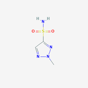 molecular formula C3H6N4O2S B15072061 2-methyl-2H-1,2,3-triazole-4-sulfonamide 