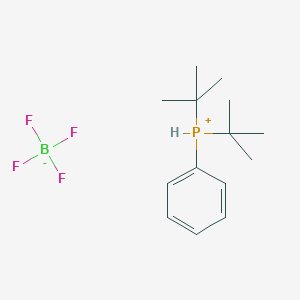 molecular formula C14H24BF4P B150721 DI-Tert-butylphenylphosphonium tetrafluoroborate CAS No. 612088-55-8