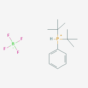 molecular formula C14H24BF4P B150721 双叔丁基苯基四氟硼酸盐 CAS No. 612088-55-8
