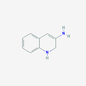 molecular formula C9H10N2 B15072316 1,2-Dihydroquinolin-3-amine 