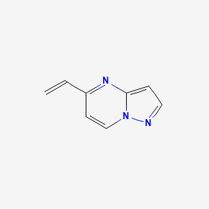 molecular formula C8H7N3 B15072630 5-Vinylpyrazolo[1,5-a]pyrimidine 