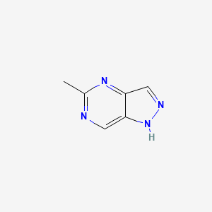 molecular formula C6H6N4 B15072635 5-Methyl-1H-pyrazolo[4,3-D]pyrimidine 