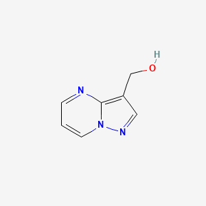 molecular formula C7H7N3O B15072777 Pyrazolo[1,5-a]pyrimidin-3-ylmethanol 