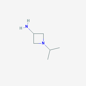 molecular formula C6H14N2 B15072844 1-Isopropylazetidin-3-amine 