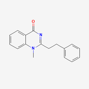 molecular formula C17H16N2O B15072916 1-Methyl-2-phenethylquinazolin-4(1H)-one 