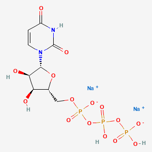 molecular formula C9H13N2Na2O15P3 B15073227 Uridine-13C9, 15N2-5 triphosphate sodi U 