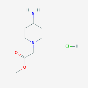 Methyl 2-(4-aminopiperidin-1-yl)acetate hydrochloride