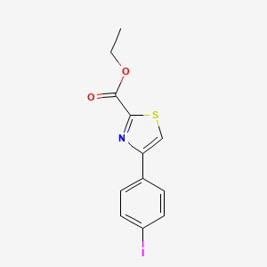 Ethyl 4-(4-iodophenyl)thiazole-2-carboxylate
