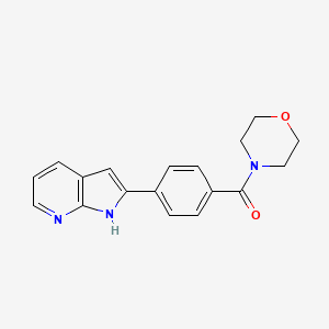 molecular formula C18H17N3O2 B15073391 KWCN-41 