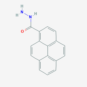 molecular formula C17H12N2O B15073397 Pyrene-1-carbohydrazide 
