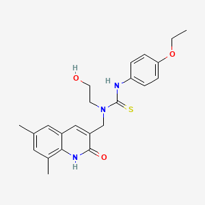 molecular formula C23H27N3O3S B15073417 beta-Glucuronidase-IN-1 