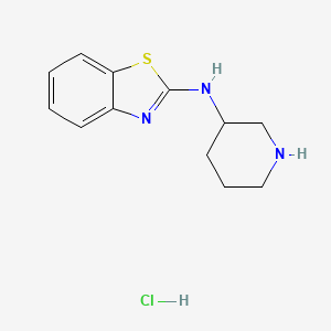 N-(Piperidin-3-yl)benzo[d]thiazol-2-amine hydrochloride