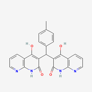 molecular formula C24H18N4O4 B15073553 FWM-4 