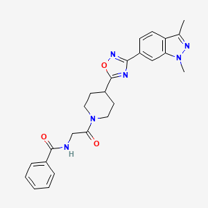 molecular formula C25H26N6O3 B15073584 YTX-465 CAS No. 2225824-53-1