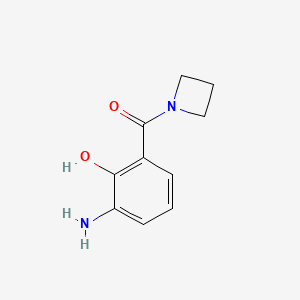 (3-Amino-2-hydroxyphenyl)(azetidin-1-yl)methanone