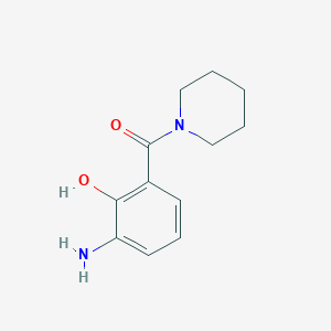 (3-Amino-2-hydroxyphenyl)(piperidin-1-yl)methanone