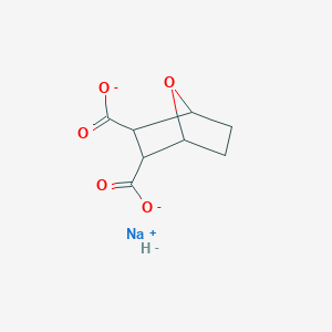 molecular formula C8H9NaO5-2 B15073823 Sodium Demethylcantharidate 