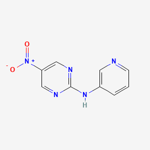 5-Nitro-N-(pyridin-3-yl)pyrimidin-2-amine