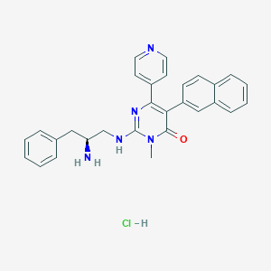 molecular formula C29H28ClN5O B15073895 AMG-548 hydrochloride 