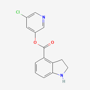 molecular formula C14H11ClN2O2 B15073896 GRL-1720 