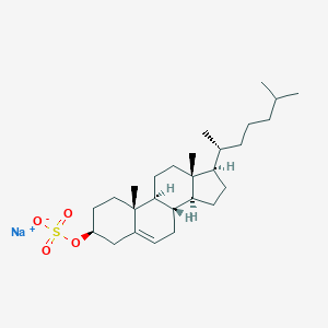 molecular formula C27H45NaO4S B015074 Sodium cholesteryl sulfate CAS No. 2864-50-8
