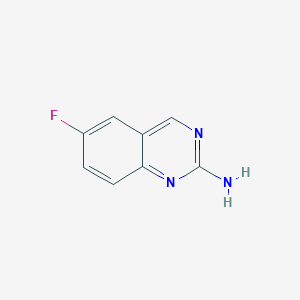 molecular formula C8H6FN3 B1507409 6-Fluoroquinazolin-2-amine CAS No. 20028-72-2
