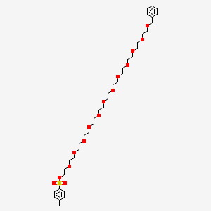 molecular formula C38H62O15S B15074111 Benzyl-PEG12-Ots 