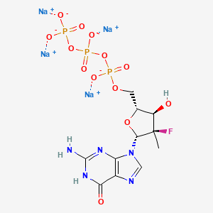 molecular formula C11H13FN5Na4O13P3 B15074142 AT-9010 tetrasodium 