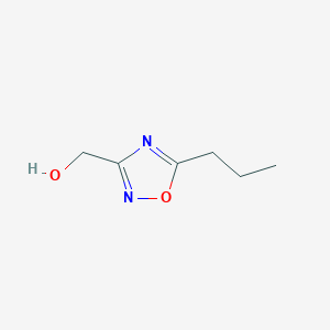 (5-Propyl-1,2,4-oxadiazol-3-YL)methanol