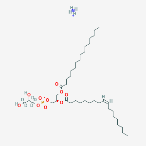 molecular formula C40H80NO10P B15074366 16:0-18:1 PG-d5 