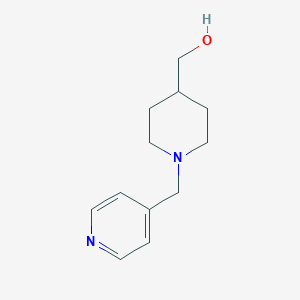 molecular formula C12H18N2O B150744 (1-(Pyridin-4-ylmethyl)piperidin-4-yl)methanol CAS No. 914349-22-7