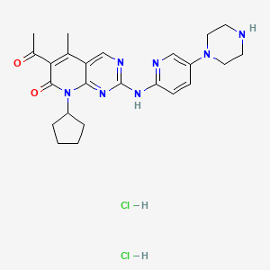 molecular formula C24H31Cl2N7O2 B1507445 Palbociclib 2HCl CAS No. 571189-11-2