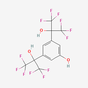 2,2'-(5-Hydroxy-1,3-phenylene)bis(1,1,1,3,3,3-hexafluoropropan-2-ol)